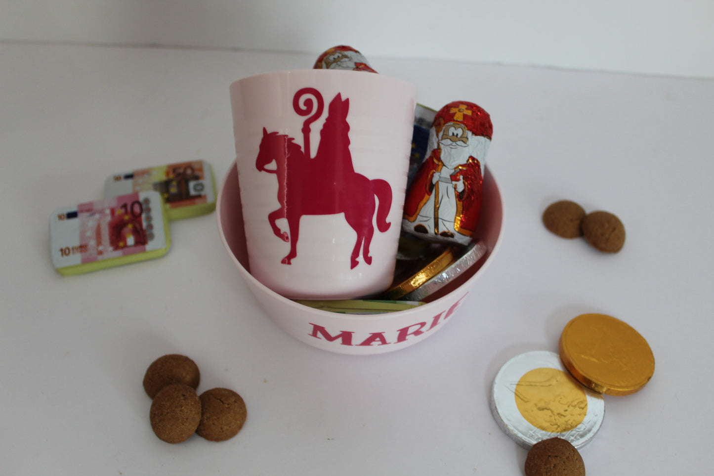 Sinterklaas setje roze