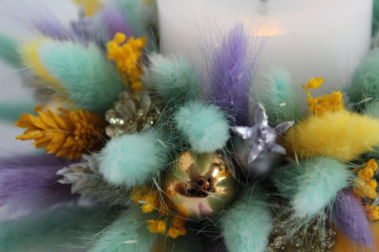 Kaars klein kleurrijk