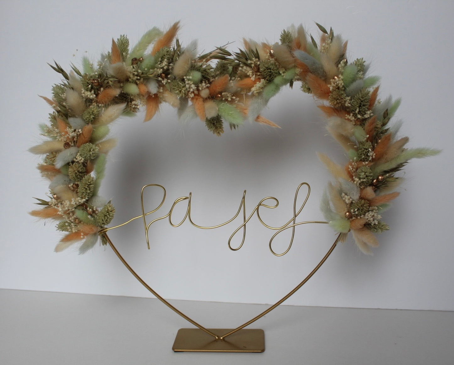 Flowerhoop hart 30cm