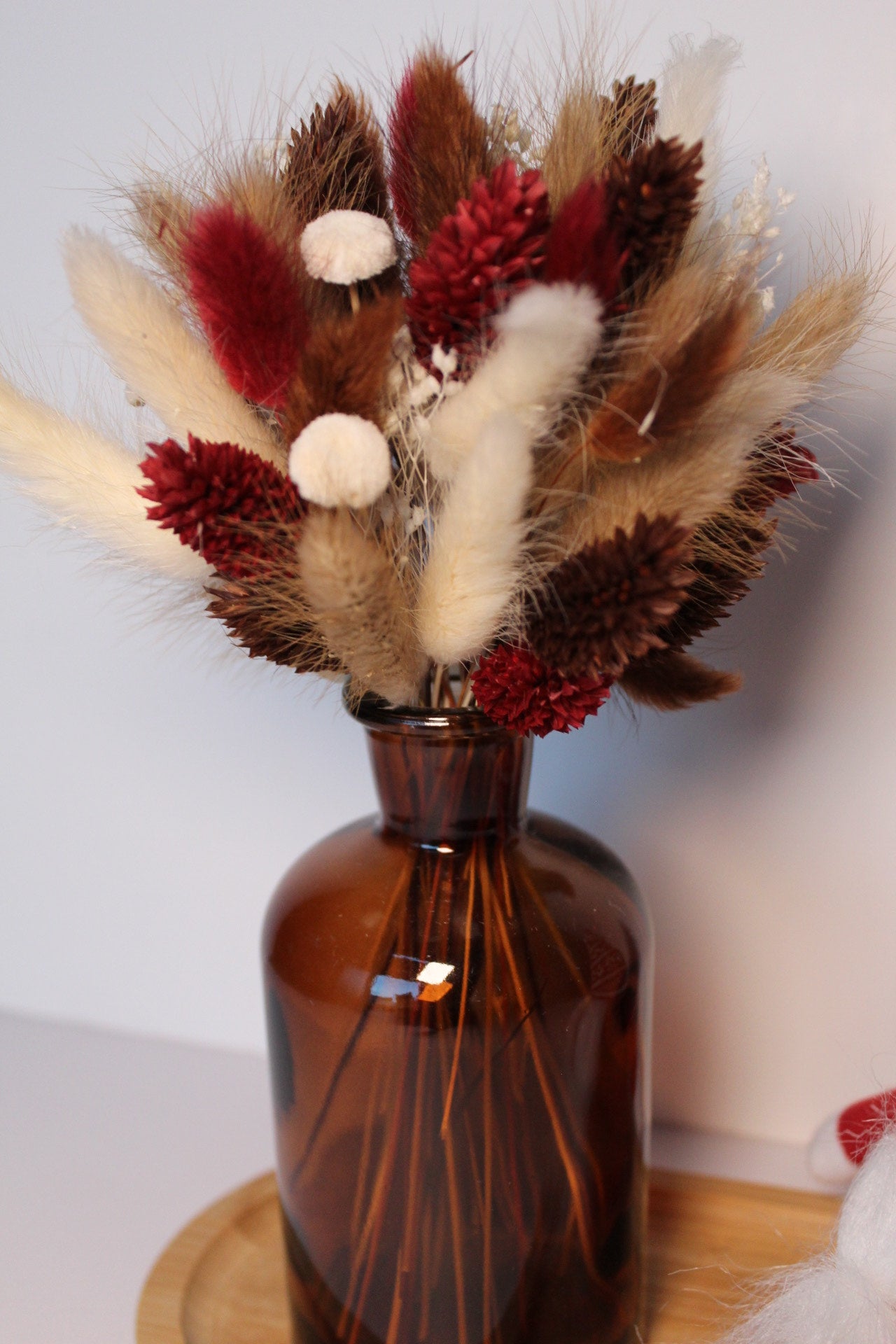 Plankje met gnoom rood