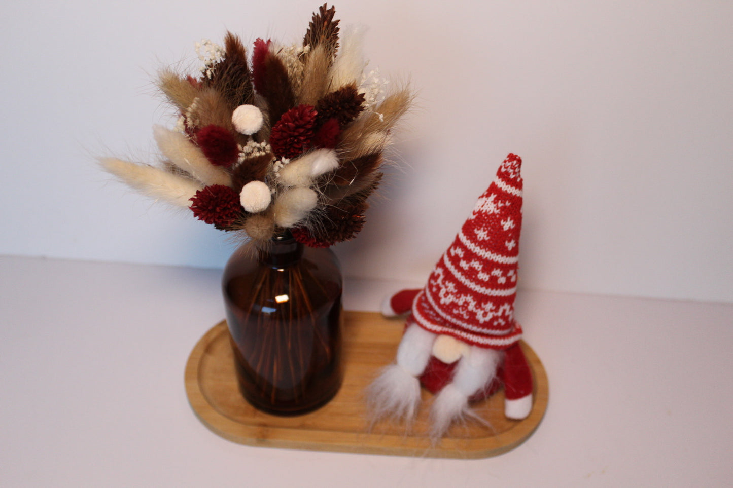 Plankje met gnoom rood