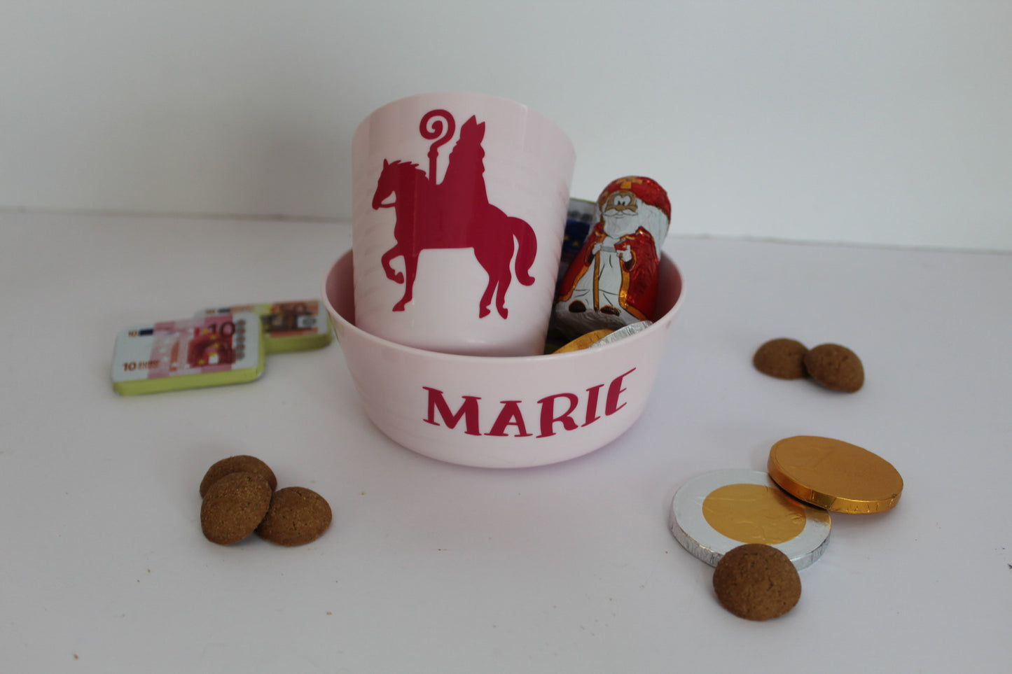 Sinterklaas setje roze