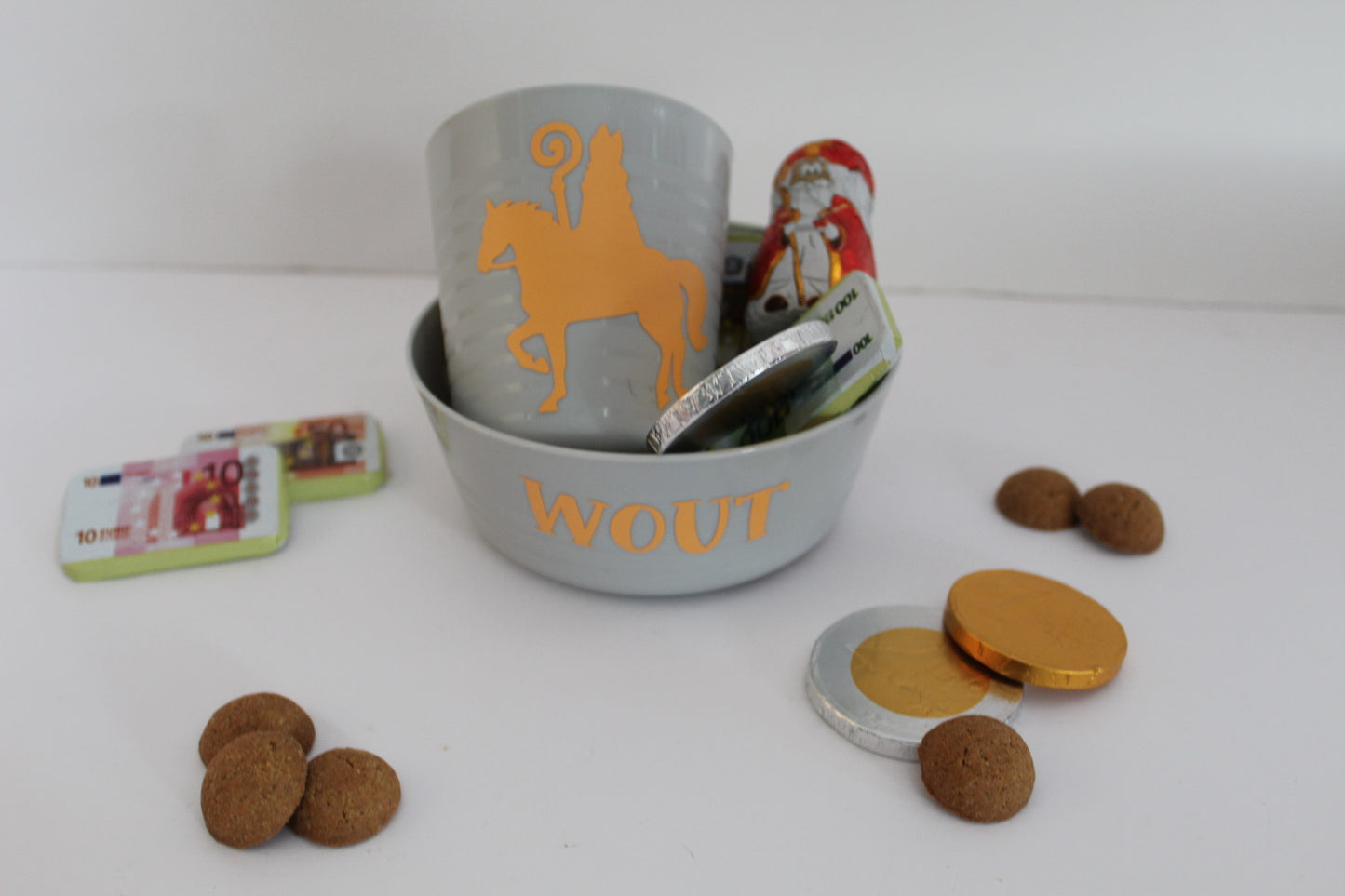 Sinterklaas setje grijs