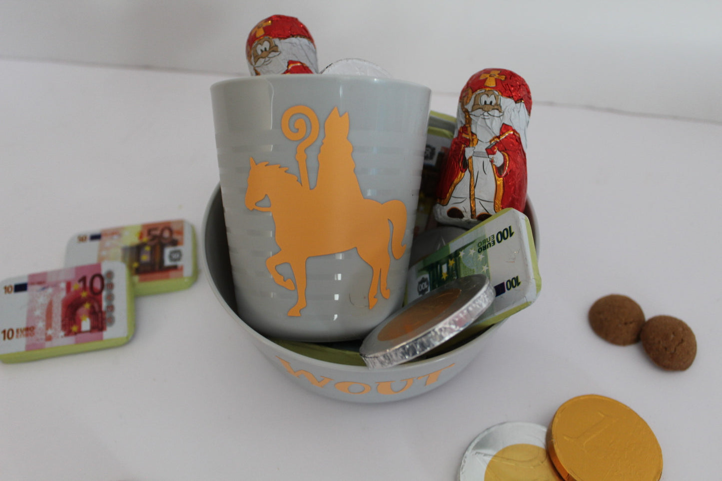 Sinterklaas setje grijs