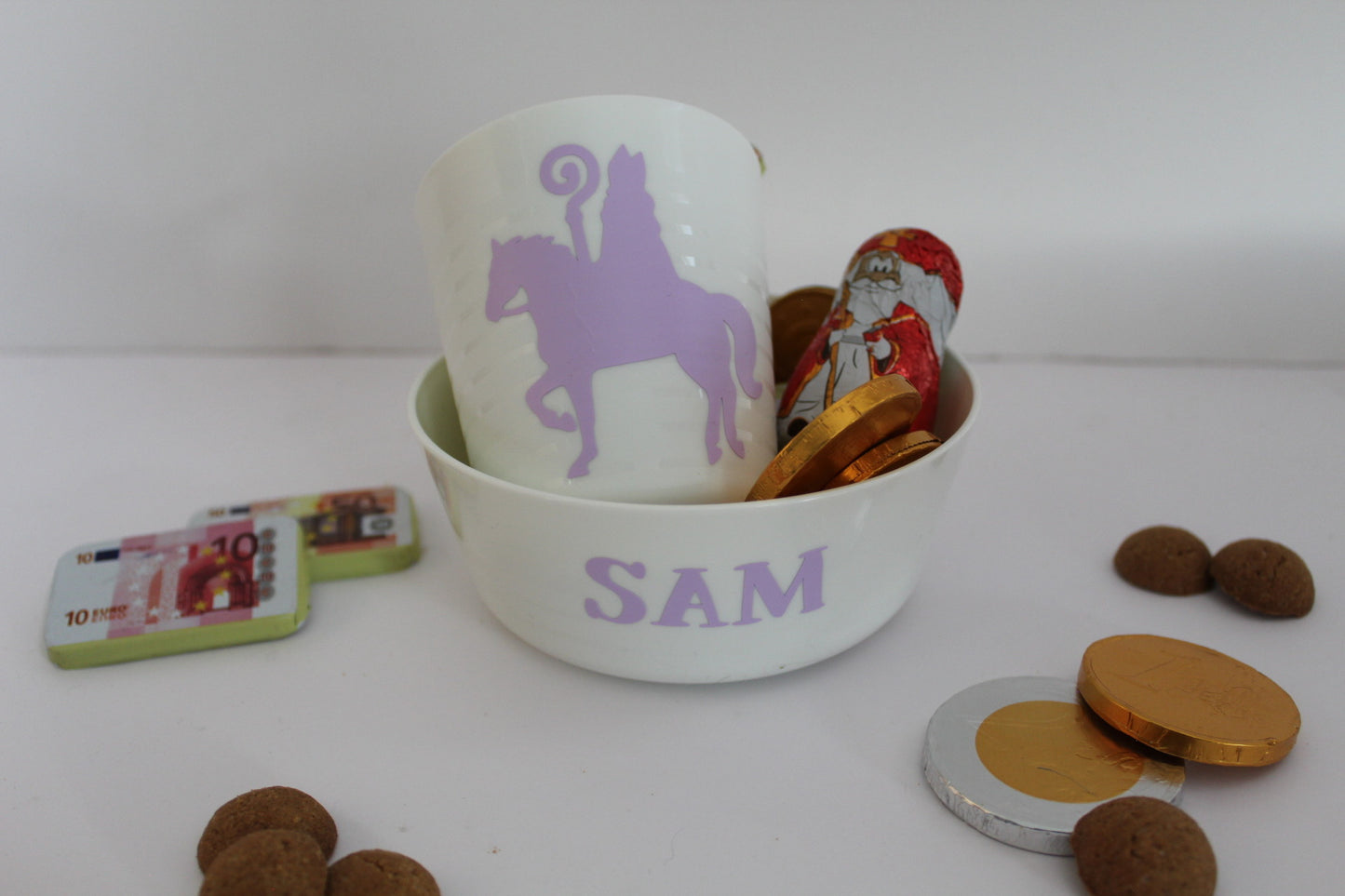 Sinterklaas setje wit