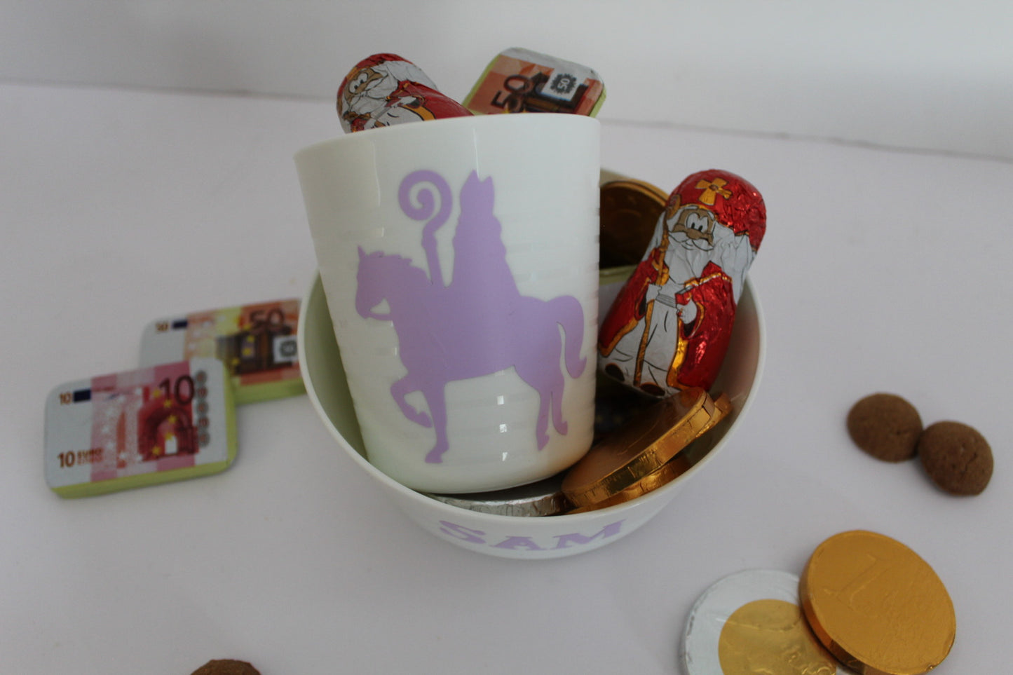 Sinterklaas setje wit
