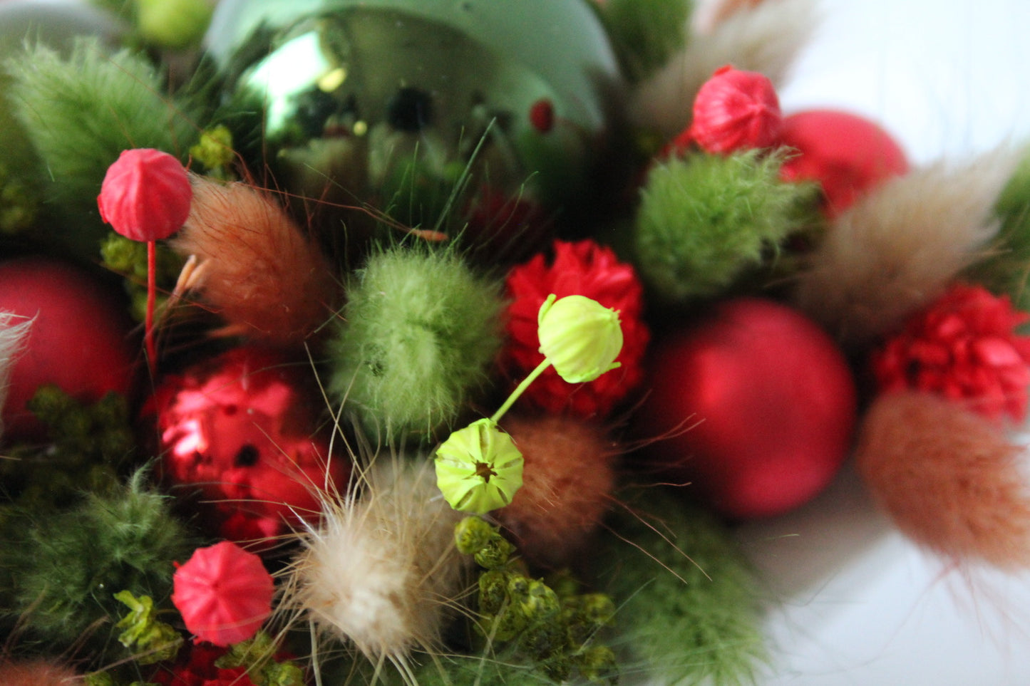 Bloemstuk kerst groen