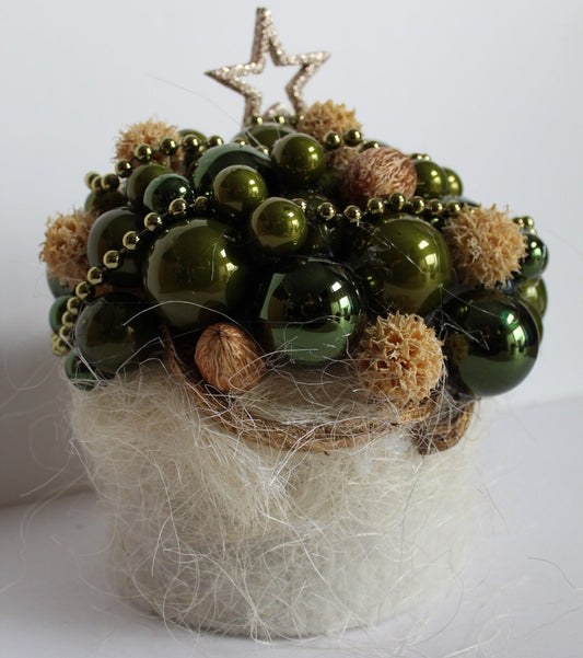 Kerststukje groen