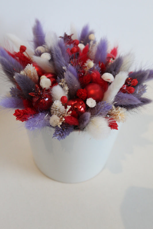 Bloemenpotje Kerst