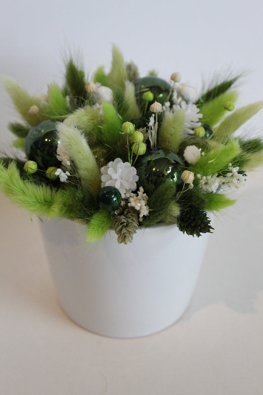 Bloemenpotje Kerst