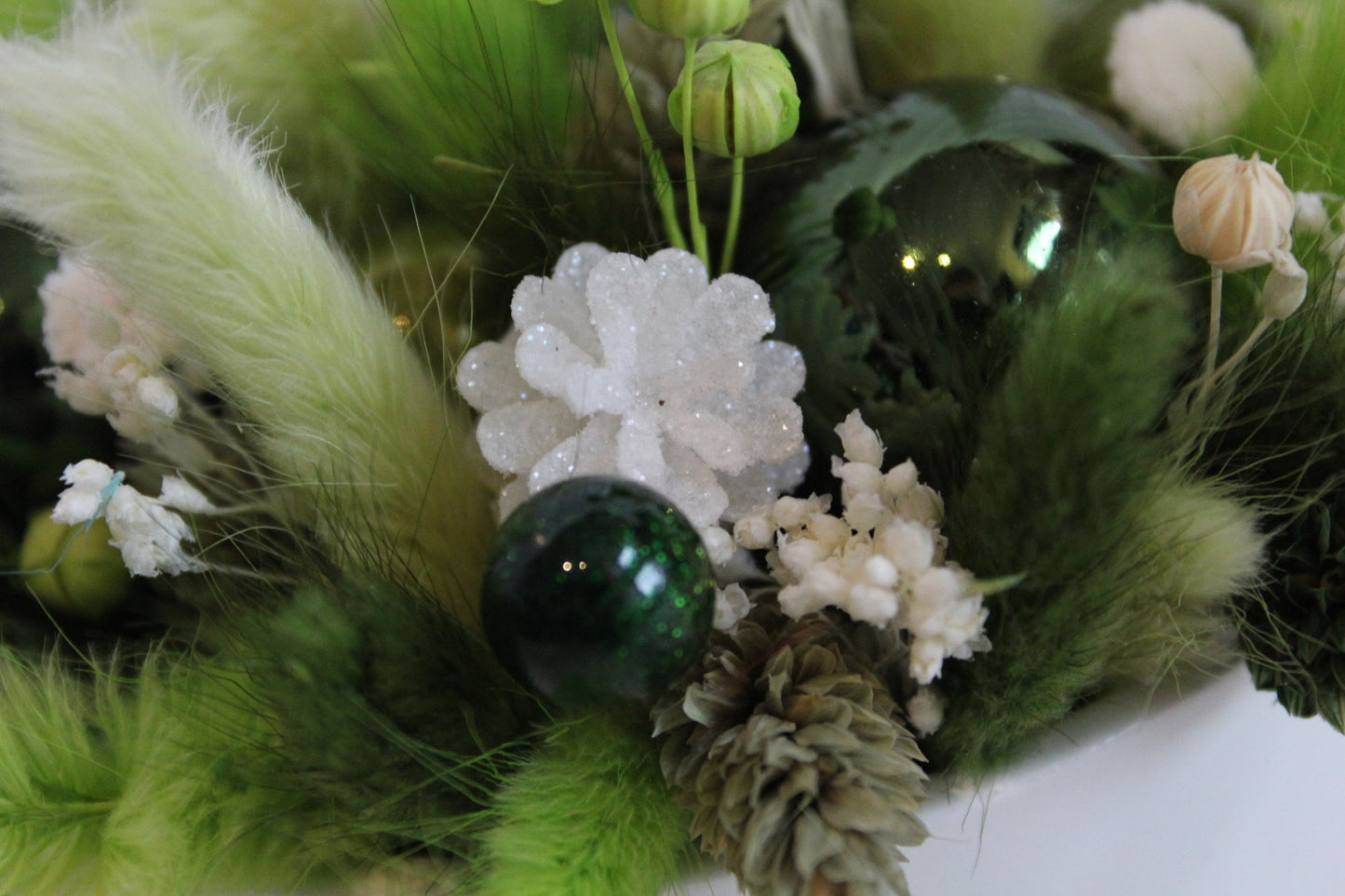 Bloemenpotje Kerst
