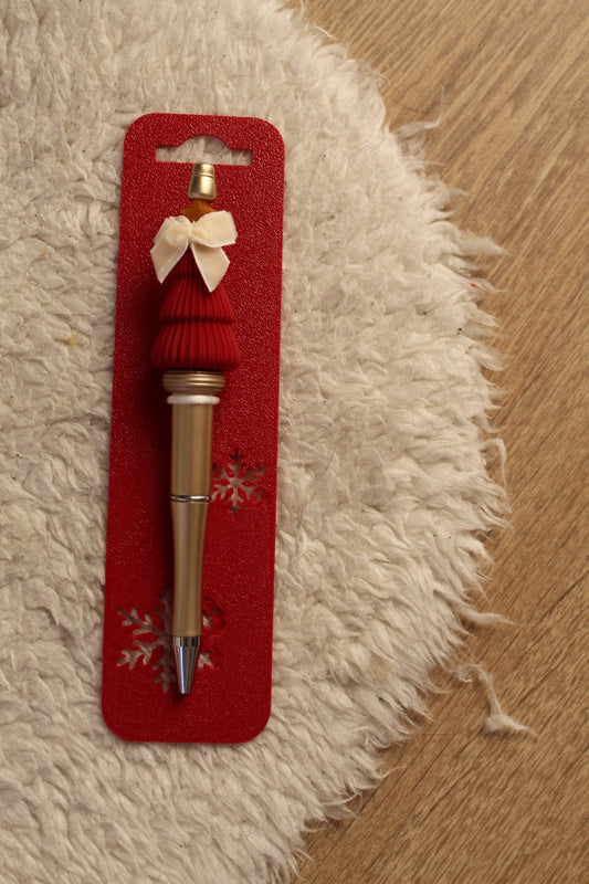 Kerstmis - pen rood