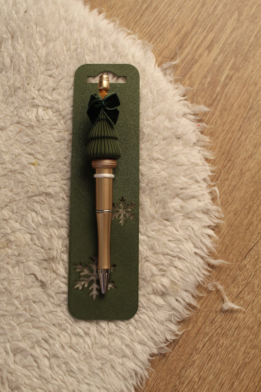 Kerstmis - pen groen
