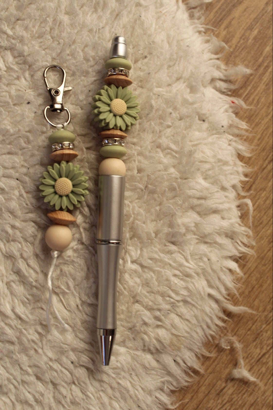 Set pen & sleutelhanger - groen