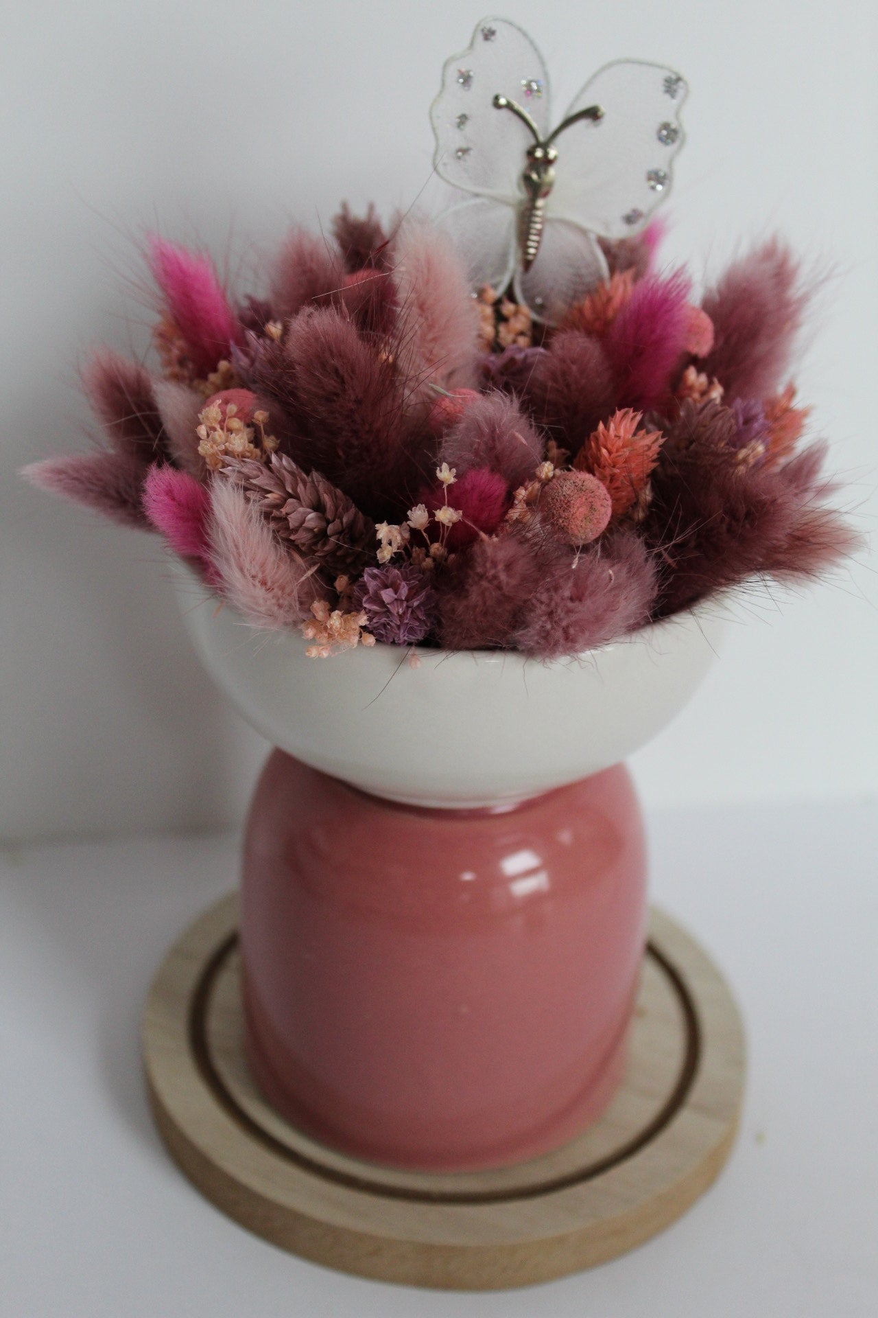 Bloemstuk roze