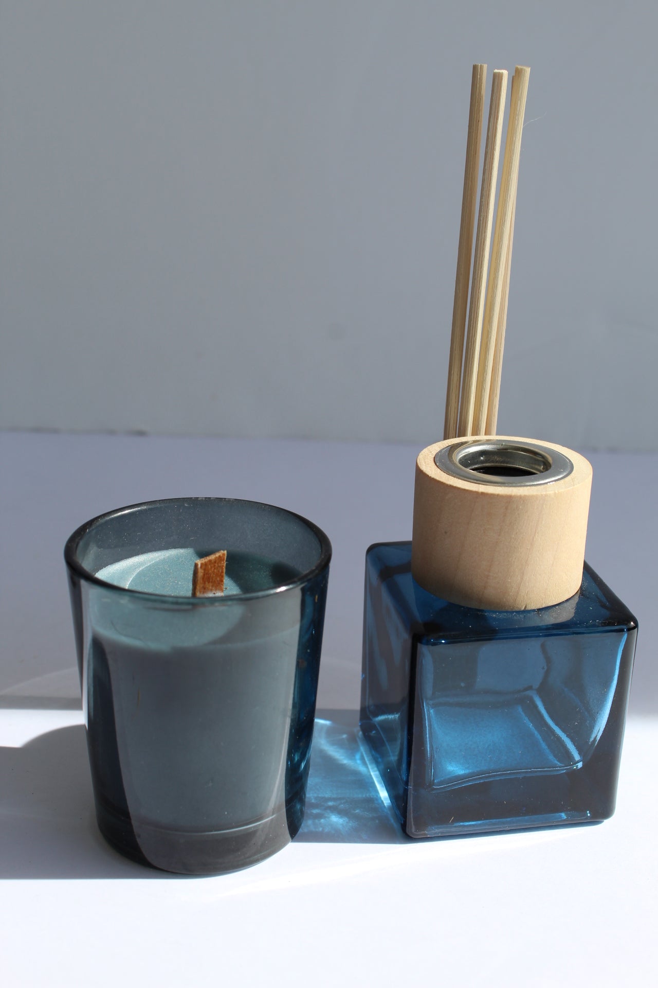 Geur setje blauw